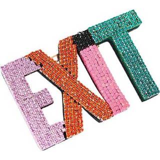 👉 Broche roze onesize vrouwen Exit Essentiel Antwerp , Dames