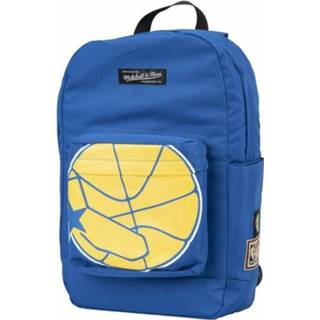 👉 Backpack blauw onesize mannen NBA Zaino Golden State Warrios Mitchell & Ness , Heren 194582646517