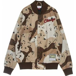 👉 Bomberjacket beige XL mannen Bomber jacket nba camo reflective chibul Mitchell & Ness , Heren