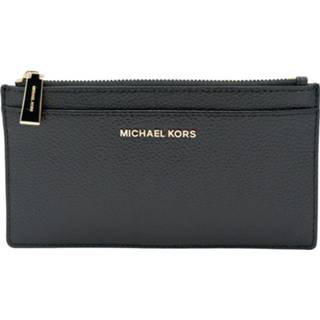 👉 One Size portemonnees vrouwen zwart Michael Kors Lg slim card case jet set 193599047300