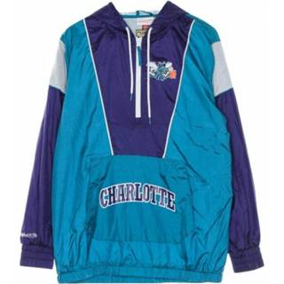 👉 Windbreaker blauw m mannen hardwood classics chahor Mitchell & Ness , Heren