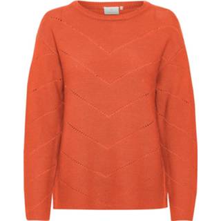 👉 Pullover rood XS vrouwen Mari Knit Kaffe , Dames 5714352091238 1651928117111