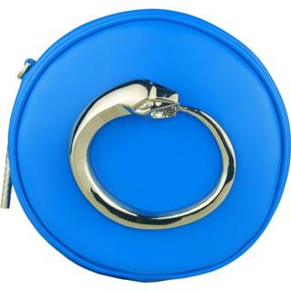 👉 Riem blauw leather onesize vrouwen Calf Belt & Crossbody Bag Cavalli Class , Dames 8056034274797