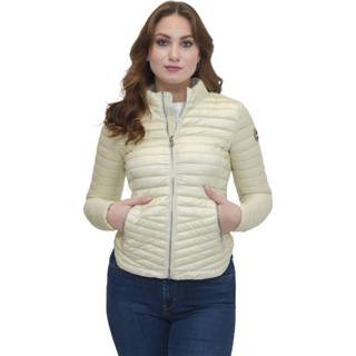 👉 Downjacket beige vrouwen Light Down Jacket Rounded at the Bottom Colmar , Dames