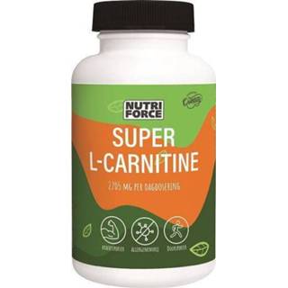 👉 Gezondheid Nutriforce L-Carnitine Capsules 8714193209592