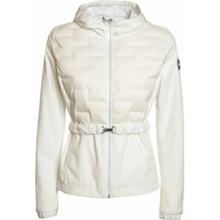 👉 Downjacket wit vrouwen Quilted Down Jacket with Hood and Belt Colmar , Dames