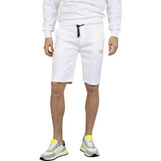 👉 Bermuda wit XL mannen Originals In Felpa Con Scritta Colmar , Heren