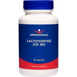👉 Gezondheid Orthovitaal Lactoferrine 200mg Vegicaps 8718924298701