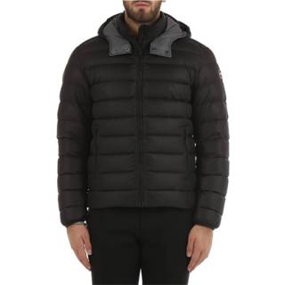 👉 Downjacket zwart mannen Sporty Down Jacket with Removable Hood Colmar , Heren