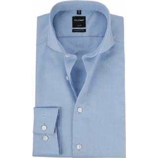 👉 Overhemd blauw mannen Luxor MF Twill Olymp , Heren 4060553793879