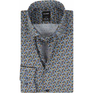 👉 Overhemd blauw mannen Luxor Mozaïek Olymp , Heren