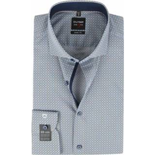 👉 Overhemd blauw mannen Lvl 5 SL7 Vintage Olymp , Heren 4063402686919