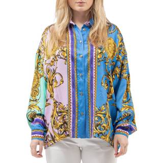 👉 Overhemd goud m vrouwen print Versace Panel garland overhemdblouse 8052019043396 8052019043402 8052019043419 8058987827983