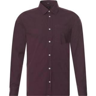 👉 Casual overhemd katoen m overhemden male rood Denham Harrison met lange mouwen 8720199371188 8720199371195 8720199371218