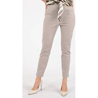 👉 Broek vrouwen taupe Gardeur 2017001751754