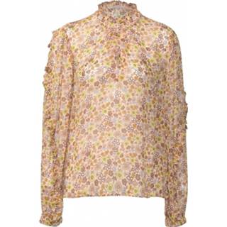 👉 Blouse lange mouw viscose l vrouwen roze Scotch & Soda 2017001546633 2017001546640 2017001546657