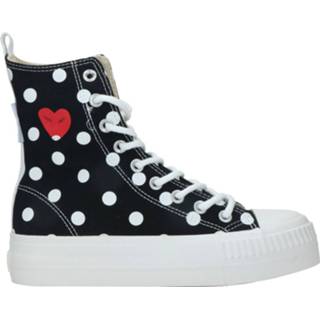 👉 Veterboots damesschoenen vrouwen zwart British Knights Veterboot 8720134226795