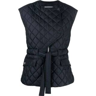 👉 Blauw vrouwen Waistcoat Ganni , Dames 5714667271394