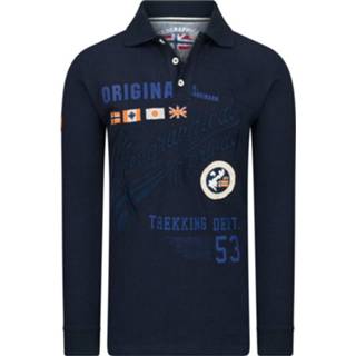 👉 Poloshirt m mannen male blauw Geographical Norway Heren - koliday 7434625137149