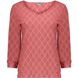 👉 Blous rood XL vrouwen Blouse Geisha , Dames 8719937794051 1651606745391