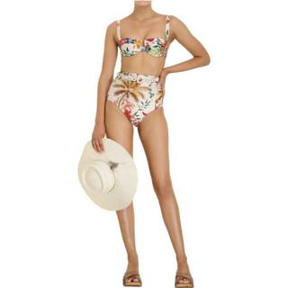 👉 Zwempak wit vrouwen Bottom From The Bathing Suit Zimmermann , Dames