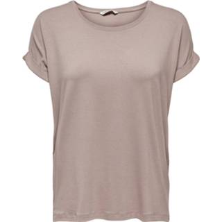 👉 L vrouwen beige Only T-shirt 15106662 onlmoster 5713720025813