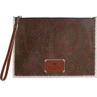👉 Clutch bruin onesize vrouwen Fantasy Etro , Dames