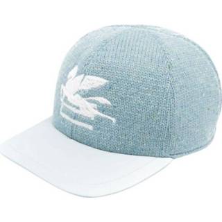 👉 Baseball cap blauw onesize mannen Pegaso Logo Etro , Heren