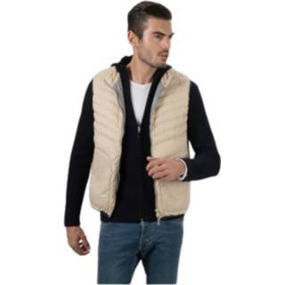 👉 Gilet beige XL mannen matelassé manches Brunello Cucinelli , Heren