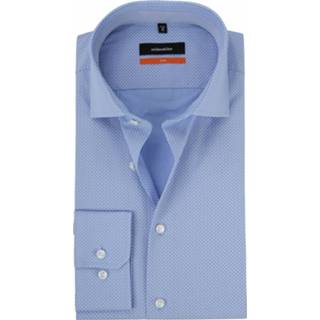 👉 Overhemd blauw mannen Dessin Seidensticker , Heren