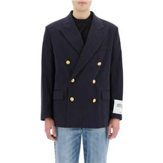 👉 Blazer blauw mannen Archive double-breasted Palm Angels , Heren