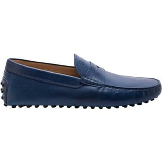 👉 Moccasins blauw mannen Mocassins patiné avec patte décorative Tod's , Heren