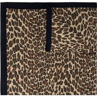 👉 Shawl bruin onesize vrouwen Reva silk Tory Burch , Dames