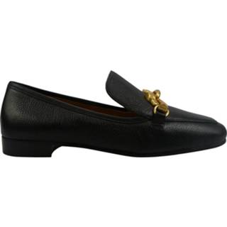 👉 Loafers zwart vrouwen Loafer in pelle con dettaglio metallo oro Tory Burch , Dames