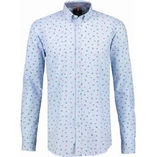 👉 Blauw katoen XXL overhemden male Lerros 29n1187 413 light blue 4029015229073