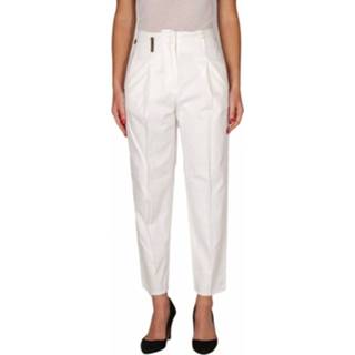 👉 Chino wit vrouwen Pantaloni Chinos Peserico , Dames