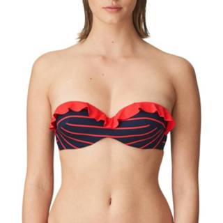 👉 Strapless bikini rood vrouwen Swim Celine met Mousse Marie Jo , Dames 5415338775608