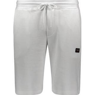 👉 Bermuda wit XL mannen en coton biologique avec écusson emblématique Paul & Shark , Heren