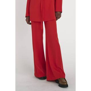 👉 Polyester vrouwen rood InWear 30107114 padiaiw flared pants 5715171211616