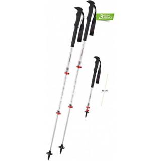 👉 Rood Komperdell - Explorer Compact Powerlock Trekkingstokken maat 90-120 cm, silber /rood 9008687394185