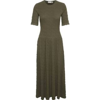 👉 Maxi dres groen XS vrouwen Beatrice Textured Dress InWear , Dames 5702577798568