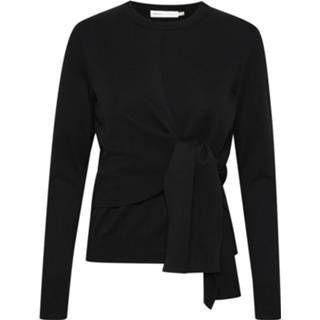 👉 Pullover zwart XL vrouwen Esma Tie InWear , Dames