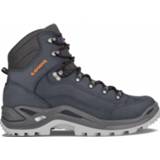 👉 Wandelschoenen blauw dark blue mannen Lowa Renegade LL Mid Wandelschoen Heren Donkerblauw 4063606255645