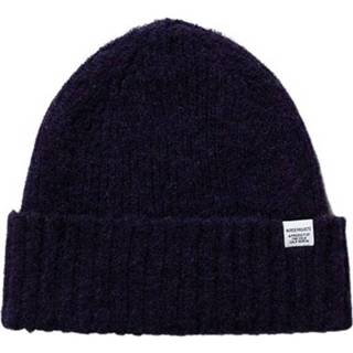 👉 Beanie blauw onesize unisex Brushed N95-0800 7004 Norse Projects , 5711610616820