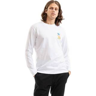 👉 Longsleeve wit XL mannen Koszulka Johannes x Mayumi Graphic N10-0191 0001 Norse Projects , Heren