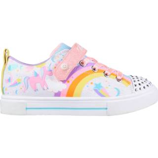 👉 Leer 27 jeugd wit Skechers Sprinkle Sparks 314789L/WMLT Wit-27 maat 195969488584