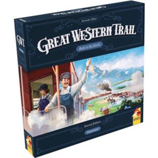 👉 1 4 Asmodee Great Western Trail - Rails to the North 2nd Edition Engels, spelers, 75 150 minuten, vanaf 12 jaar 4061897501618