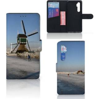 👉 Flipcover Xiaomi Mi Note 10 Lite Flip Cover Schaatsers 8720632209290