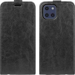 👉 Flipcover zwart book Samsung Galaxy A03 Kunstleren Flip Cover Telefoonhoesje - 8720684448661