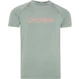 Protest - Girl's Prtsenna Jr Rashguard Short Sleeve - Lycra maat 176, grijs